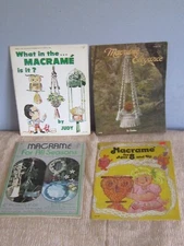 4--Vintage Macrame Books