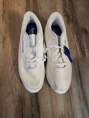 Reebok Men's Classic Renaissance Wide 4E Sneakers, White/Steel