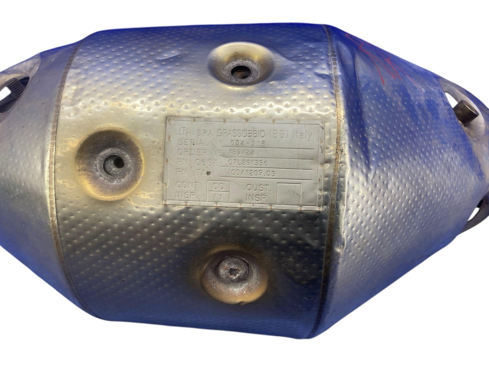 2005 LAMBORGHINI GALLARDO RECERTIFIED CATALYTIC CONVERTER U/VGA/07L251356/0205