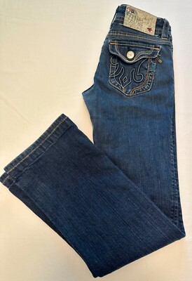 Mek Denim Women's Darwin Boot Cut Jeans, Size 27X34 (A021)