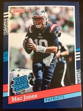 2021 Donruss #BW9 Mac Jones Rated Rookie Retro RC /2231 Patriots M