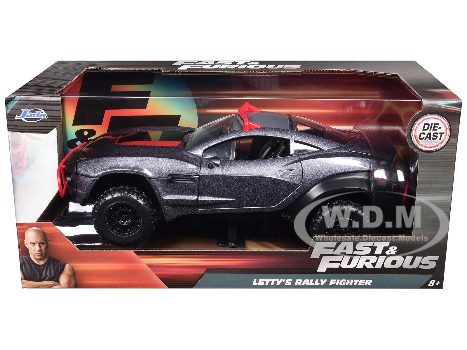 LETTY'S RALLY FIGHTER "FAST & FURIOUS" 1/24 DIECAST MODEL CAR BY JADA 98297