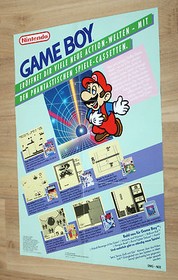 Nintendo Werbung Ad Flyer NES Super Mario World Donkey Kong The Legend of Zelda