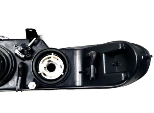 FOR 1996-2000 DODGE GRAND CARAVAN CHRYSLER VOYAGER HEADLIGHT LAMPS BLACK/ AMBER - Picture 5 of 6
