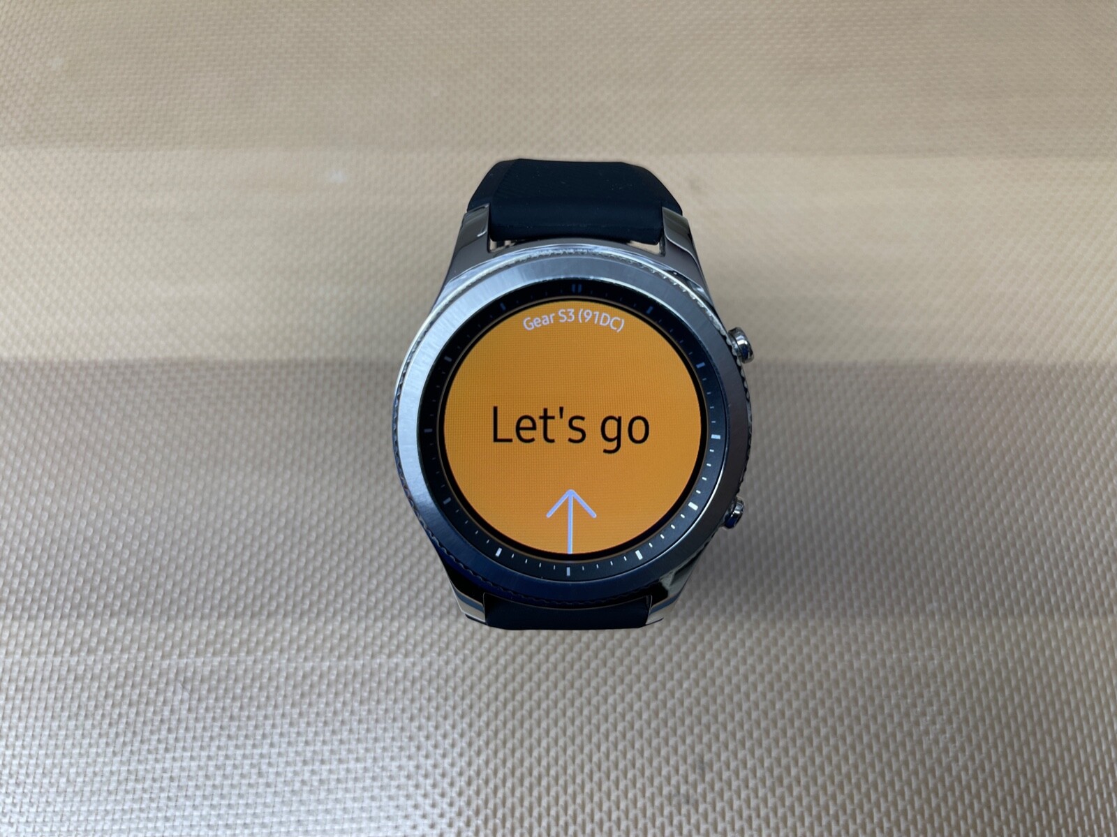 Samsung Galaxy Gear S3 Classic 46 mm Stainless Steel Silver Case and Black  Leather Band Smart Watch - (SM-R770NZSAXAR) for sale online | eBay