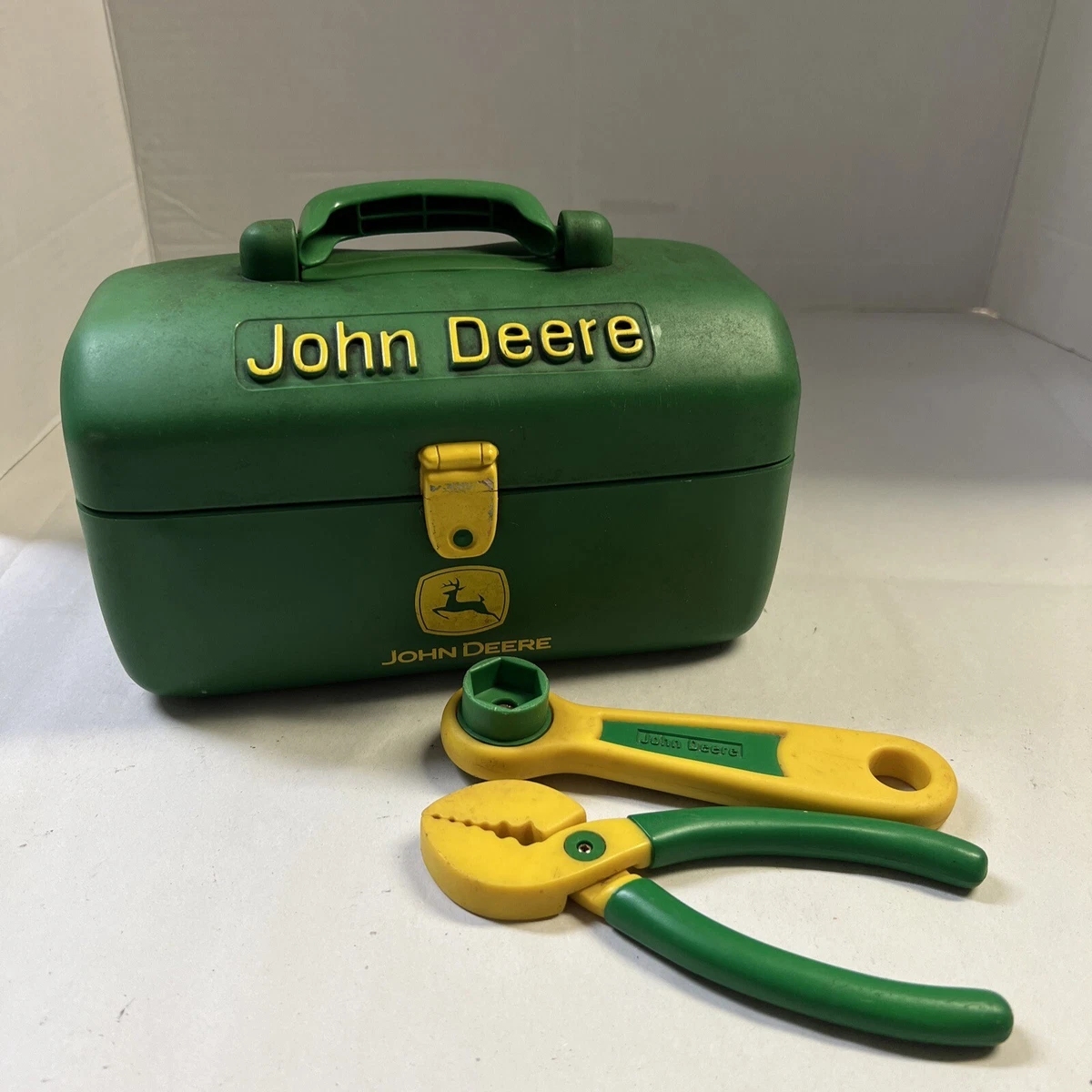 John Deer Kids Rubber Tool Box eBay