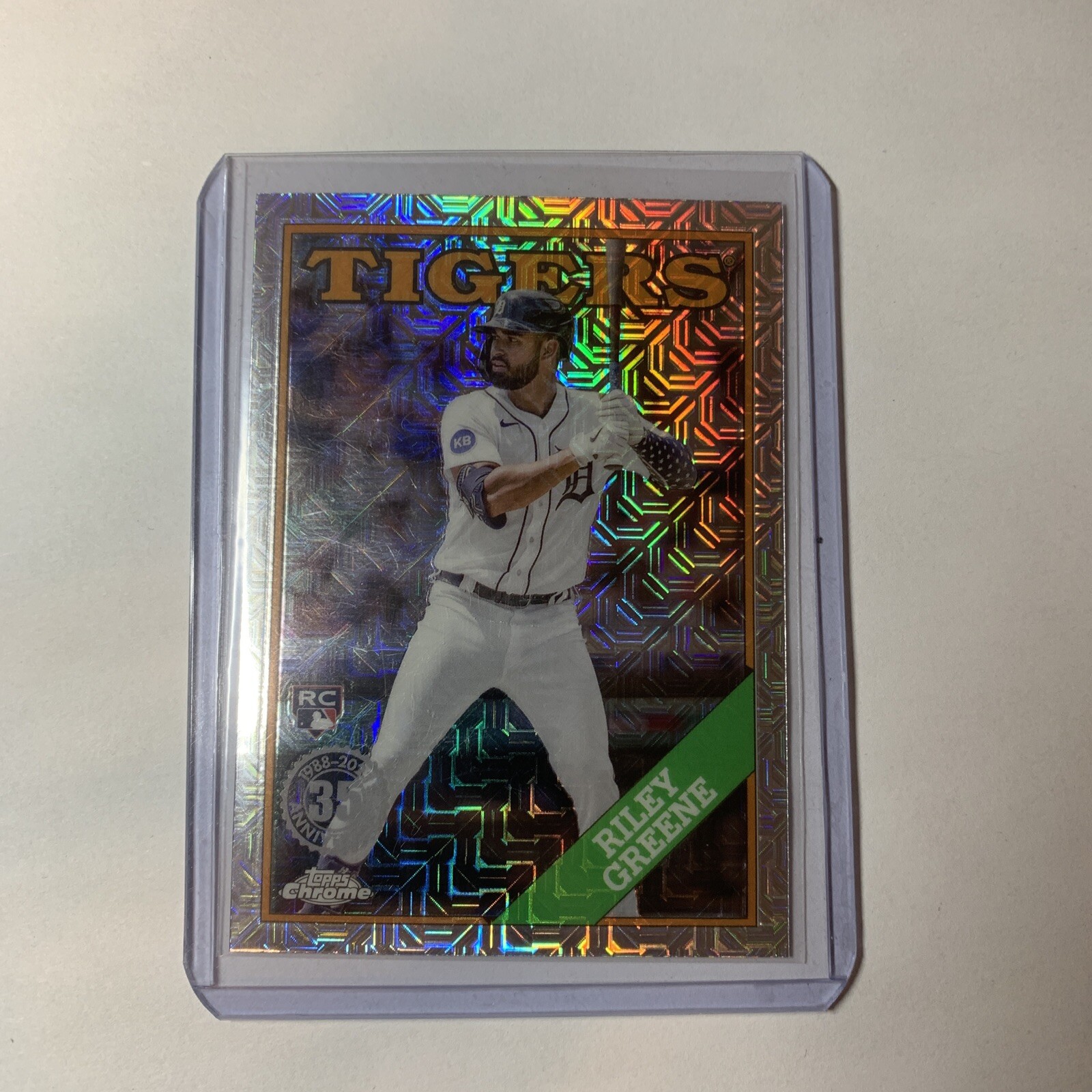 2023 Topps Series 1 Riley Greene Silver Pack Mojo Rookie RC #T88C-67 Tigers