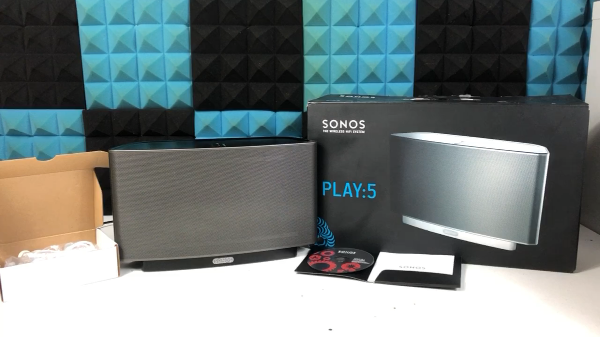 Sonos Play:5 Wi-Fi Wireless BLACK 1st Gen Smart Speaker N/MINT