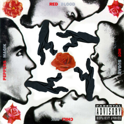 Red Hot Chili Peppers Blood Sex Sugar Album Cover Poster 12 x 12 Reproduction