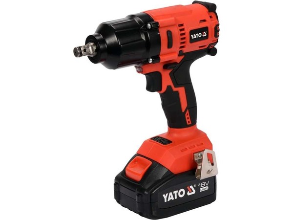 Profi Akku Schlagschrauber 700 Nm 18V 3Ah Akku Set Mit Koffer Yato Radwechsel-image