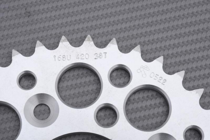 Pignon de rechange RENTHAL 38 dents pour éviter l'usure de chaîne