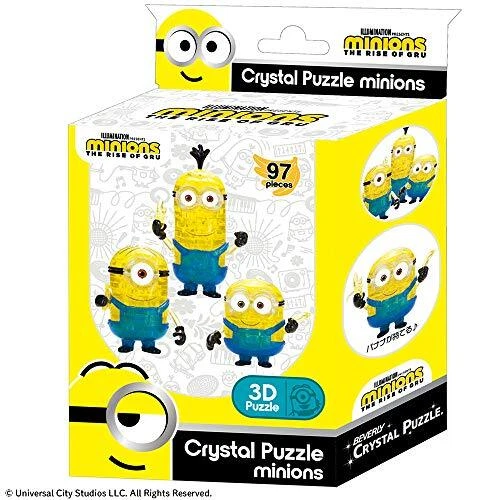 Beverly 97 pezzi Crystal Puzzle Minions spedizione gratuita dal Giappone - Immagine 2 di 4