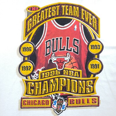 Vintage 1996 Starter Chicago Bulls NBA Championship Locker Room