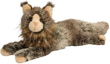 Oscar DLux 20" Maine Coon Gato Peluche Animal Douglas Abrazo Juguete Gatito