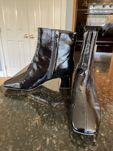 Urban Outfitters Black Patent Leather 