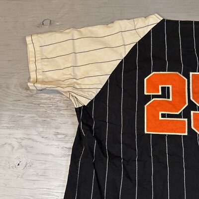 Vintage Mirage San Francisco Giants #25 Jersey Authentic Pinstripe