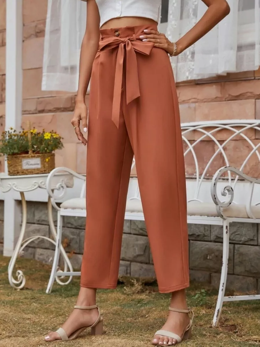 Shein orange pants 2025