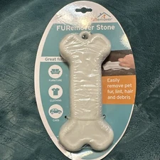 FURemover Stone,  Easily Removes Pet fur, Hair, Lint, And Debris, New