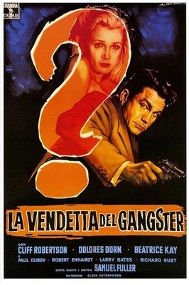   La Vendetta del Gangster   - 24x36  - Retro Mid-century Advertisement