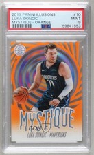 2019-20 Panini Illusions Mystique Orange Luka Doncic #10 PSA 9 MINT 0b3o