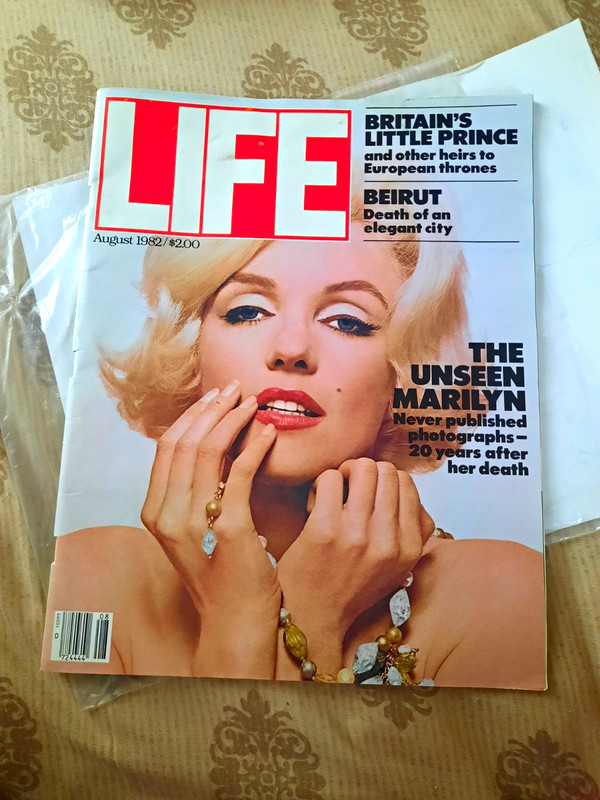 LIFE Magazine August 1982 Marilyn Monroe Celebrity Illustrated Issue