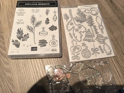 Stampin Up Stempelset Festliche Momente inkl. Stanzformen 
