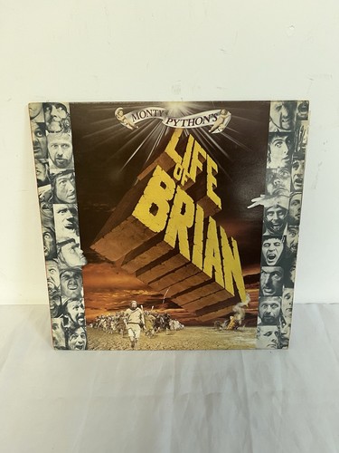 MONTY PYTHONS LIFE OF BRIAN SOUNDTRACK LP VINYL RECORD Vg+ 12”