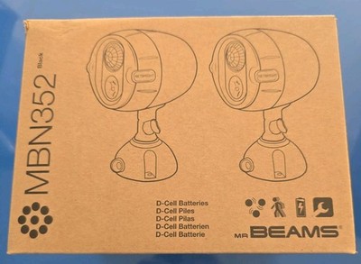 Mr. Beams MBN352 NetBright LED Wireless Motion Sensing Spotlight System 2-Pack