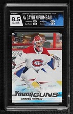 2019-20 Upper Deck Young Guns Cayden Primeau #454 HGA 8.5 0gn5