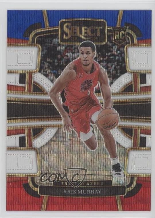 2023-24 Panini Select Concourse Tri-Color Prizm Kris Murray #91 16p1