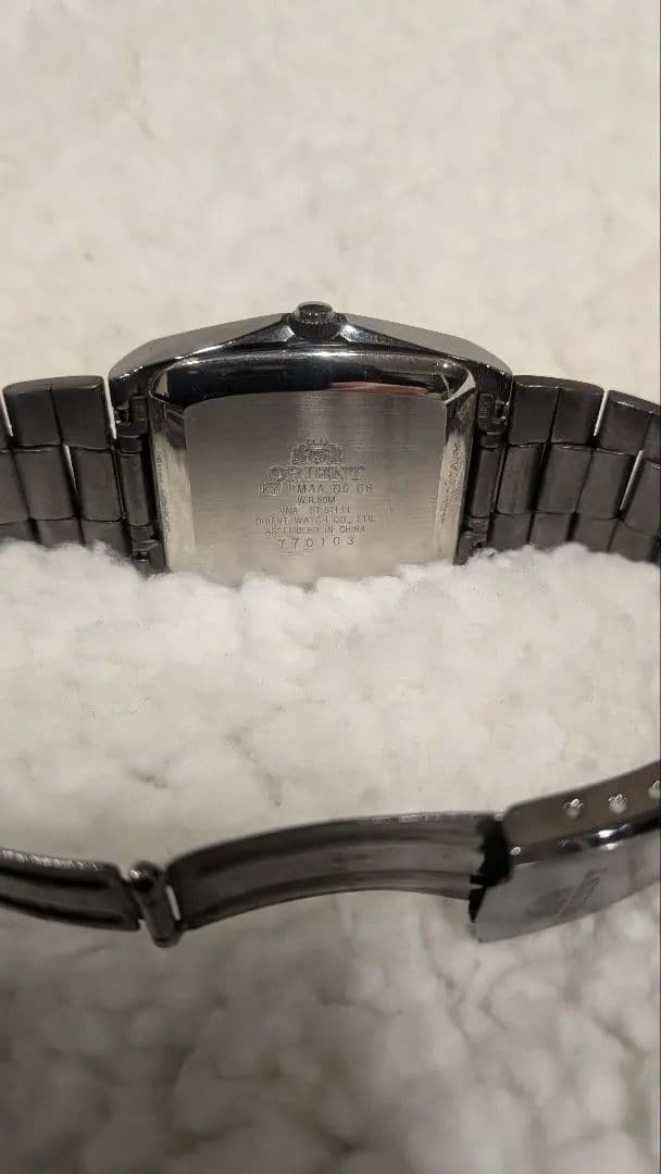 Orient Three Star Automatic Watch Green Blue Dial… - image 3