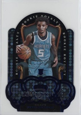 2021-22 Panini Crown Royale Rookie Royalty Blue 19/75 James Bouknight #9 RC 7n6
