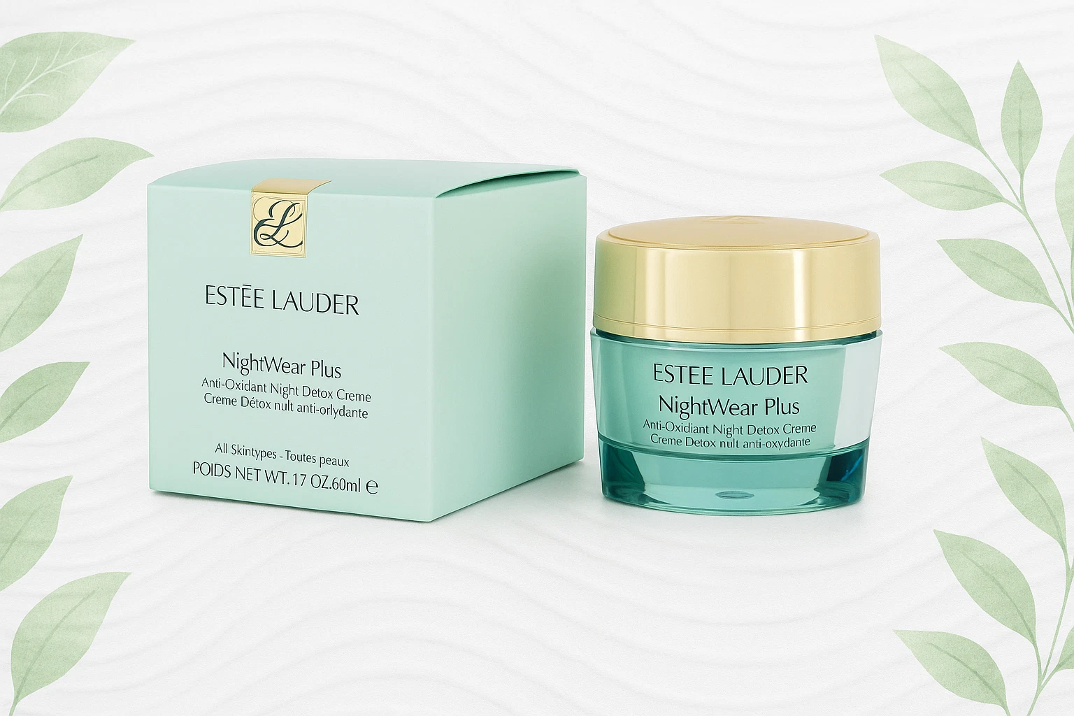 Estee Lauder NightWear Plus Night Detox Creme 1.7 oz | Anti-Oxidant