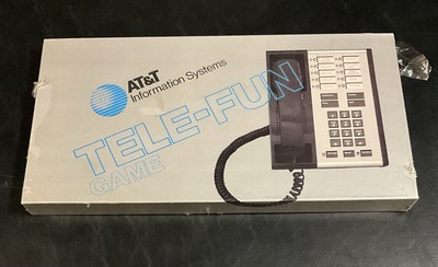RARE AT&T Information Systems Tele-Fun Board Game Sid Sackson. FACTORY SEALED