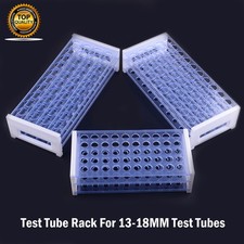 Reagenzglashalter Reagenzglasständer Reagenzglasgestell Für 50 Reagenzgläser Neu