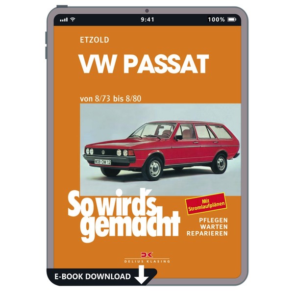 Vw Passat Typ 32 1973-1980 So Wird's Gemacht Reparaturanleitung E-Book Pdf-image