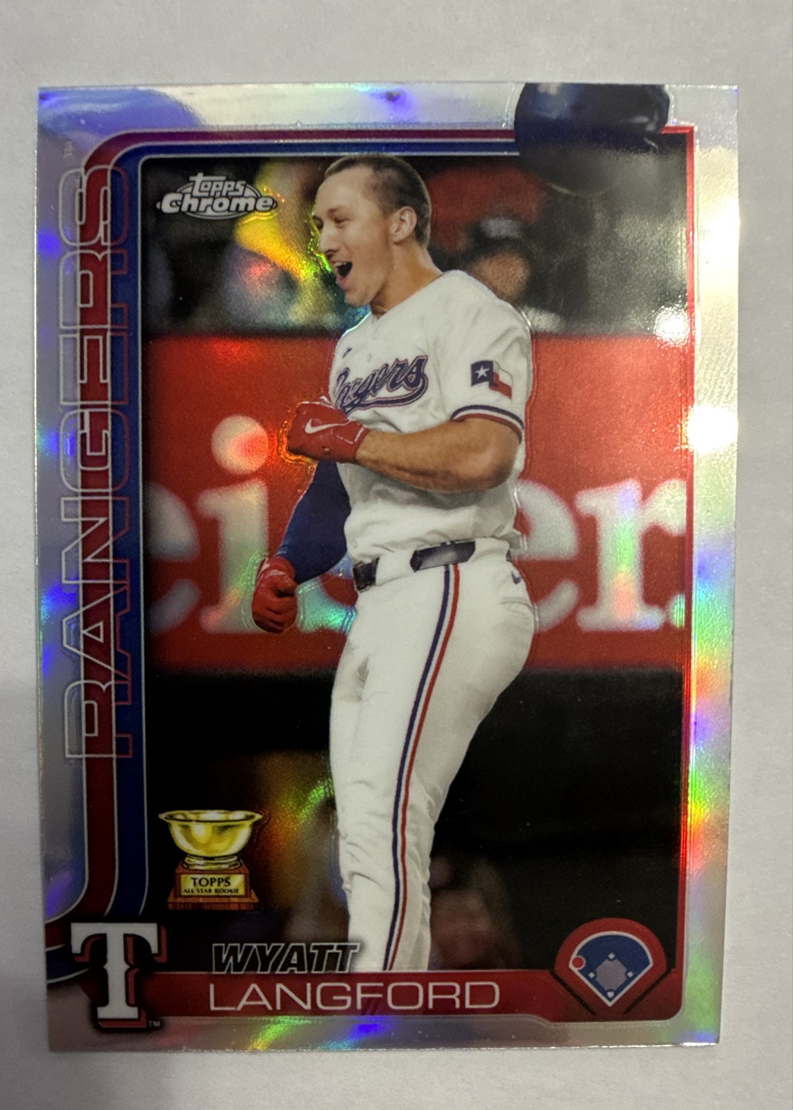 2025 Topps Chrome - Wyatt Langford #68 Refractor