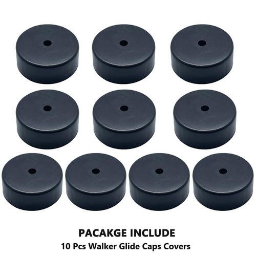 Walker Glide Caps Cover Use with Rubber Tips, 10 Pcs - Picture 5 of 5