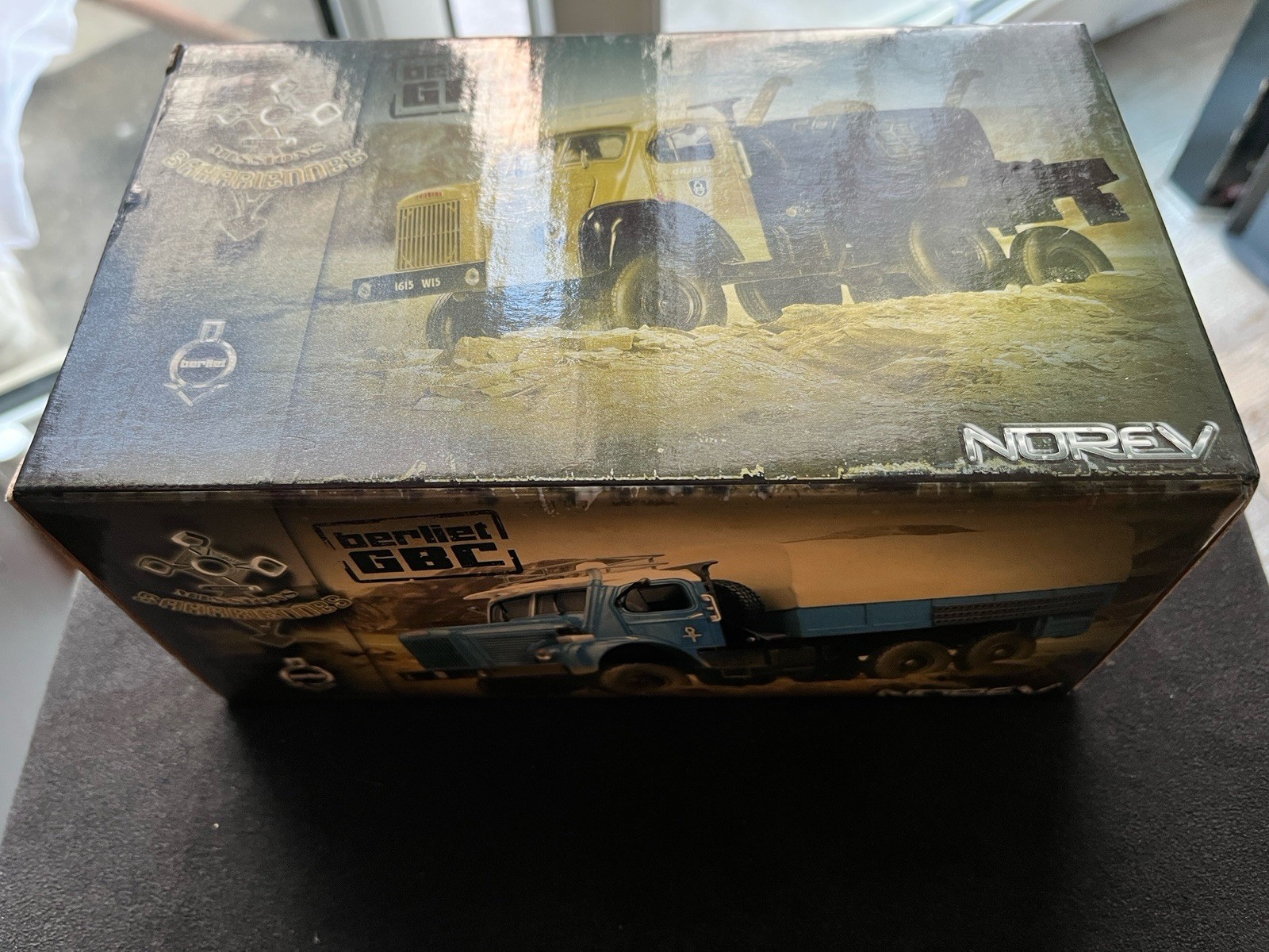 Miniature Norev Berliet Gbc réplique de collection haute précision en zamak