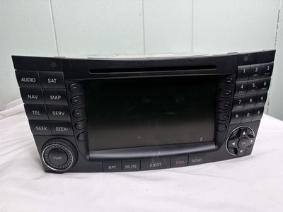W211 W219 03-08 Mercedes E CLS Class Command Head Unit Navigation R188 BE7040