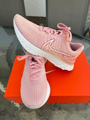 Nike React Infinity Run FK 3 in Gr 41 Pink Rosa Weis Neuwertig