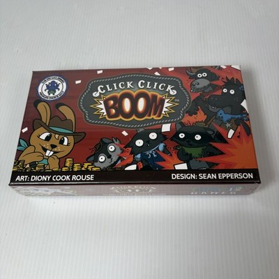 Click Click Boom Card Game by Thing 12 Games - New Sealed Bluffing Strategy