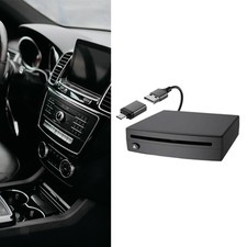 Car USB CD Players Set Universal High Performance Lightweight Black Auto