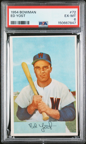 1954 Ed Yost #72