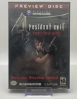 Resident Evil 4 Preview Disc (Nintendo GameCube, 2005) Complete