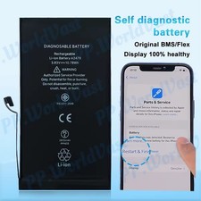Apple iPhone 12 - 15 DIAGNOSTIC Battery, 100% Health, Shows "Genuine Apple Part"
