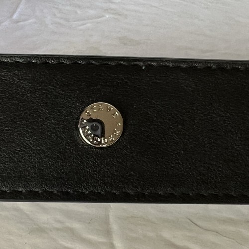 EUC Steve Madden Men’s Faux Leather Belt Silver Tone Buckle Size XL Work Wear - Picture 11 of 12