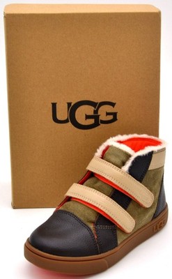 UGG Toddlers Rennon Ii Shoes | Antilope/Mustard Seed/Warm Red | 1104989T-APM |