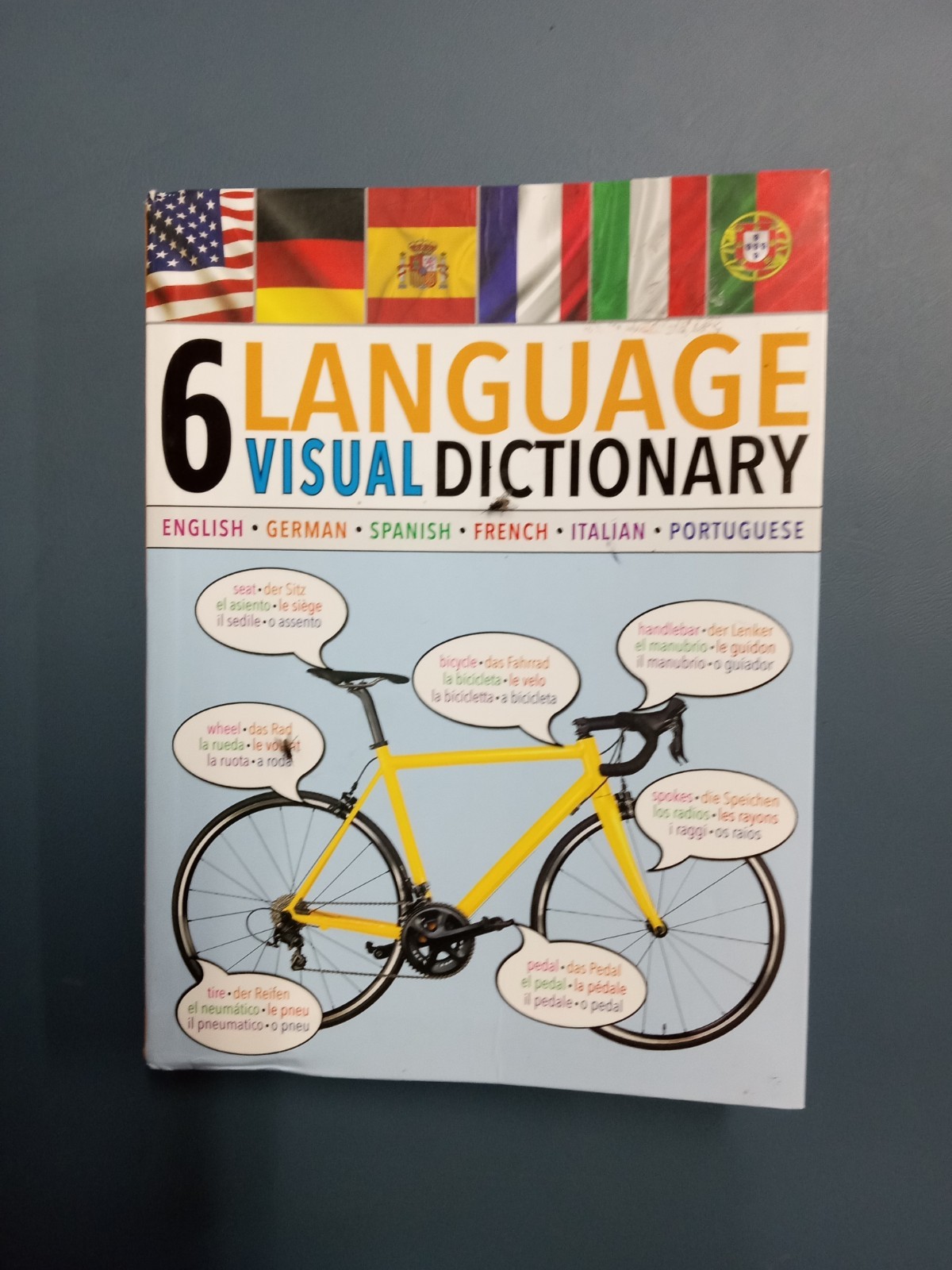 6 Language Visual Dictionary | eBay