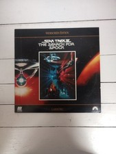 STAR TREK 3 THE SEARCH FOR SPOCK Laser Disc NTSC LV 1621-WS Widescreen 1991